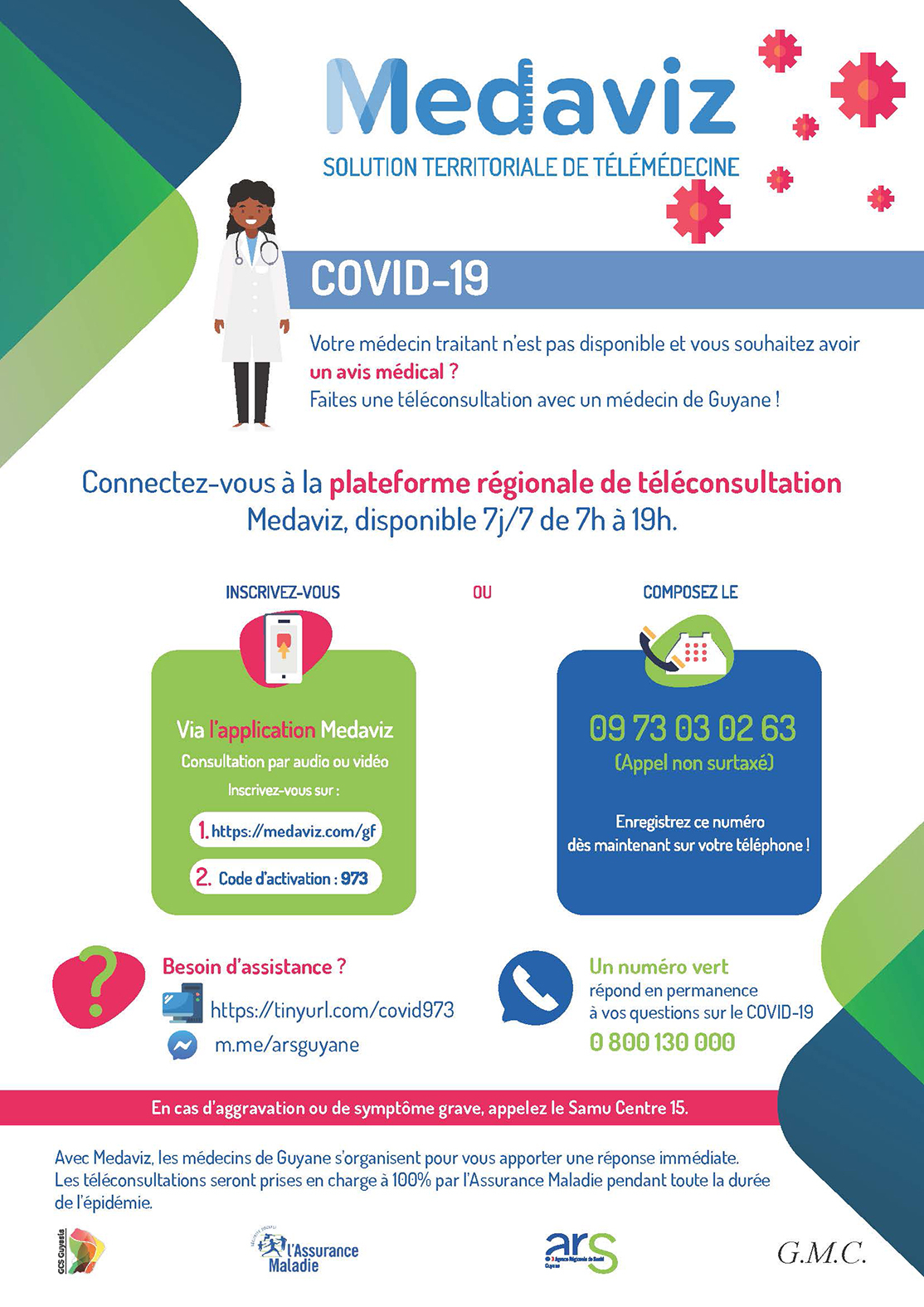 teleconsultation affiche medaviz