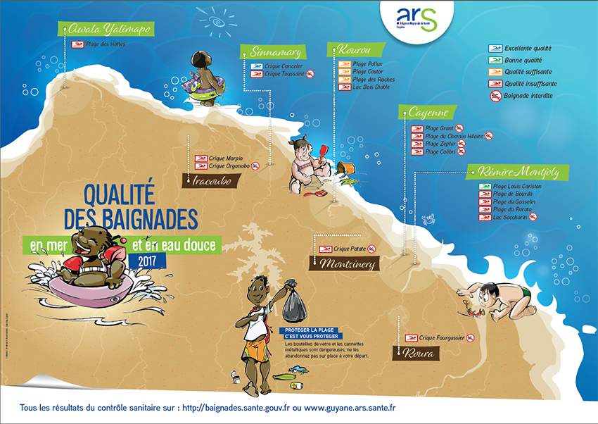 baignades carte 2017bis