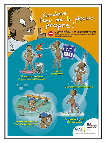 piscine gardons eau propre
