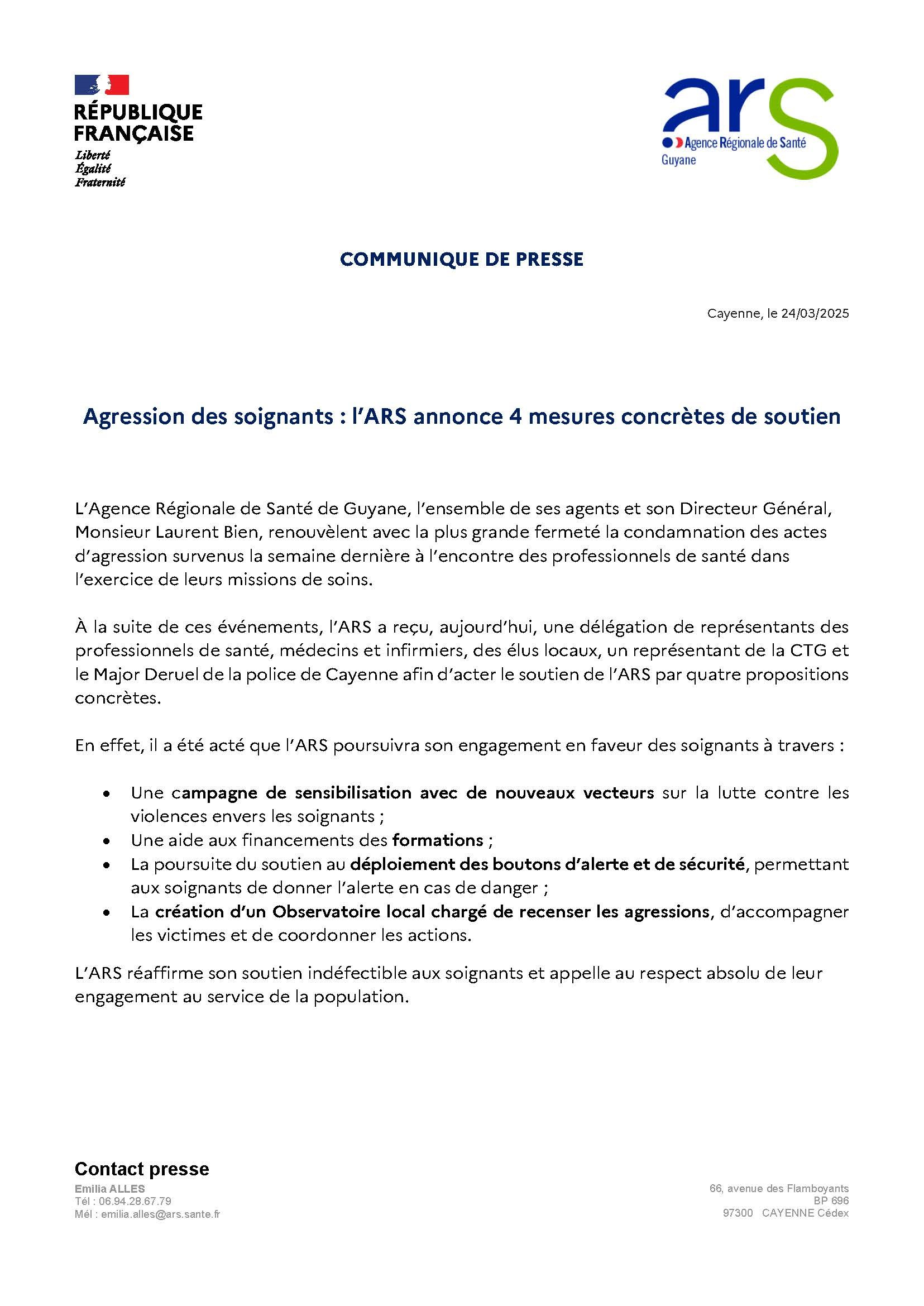 cp agression soignants visuel